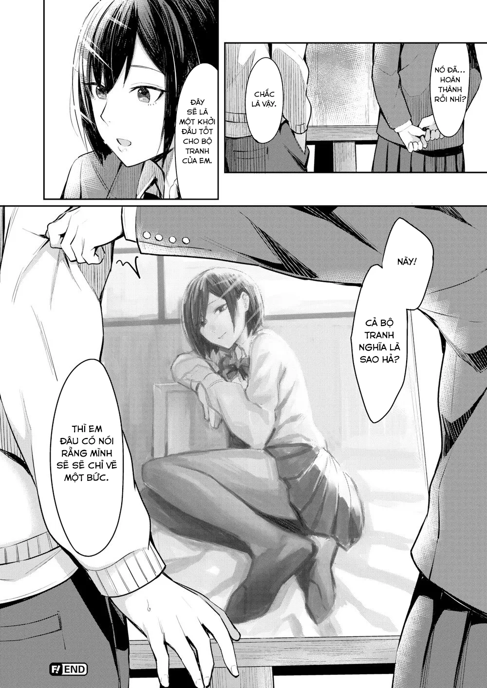 HentaiVN.net - Ảnh 25 - Honto no Kanojo wa Kakiarawasenai - Chap 1