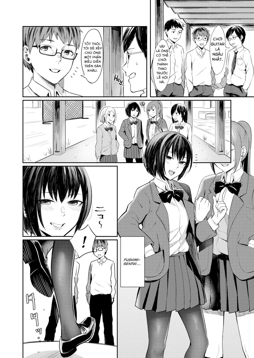 HentaiVN.net - Ảnh 3 - Honto no Kanojo wa Kakiarawasenai - Chap 1