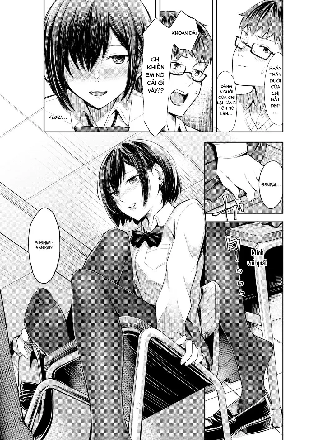 HentaiVN.net - Ảnh 8 - Honto no Kanojo wa Kakiarawasenai - Chap 1