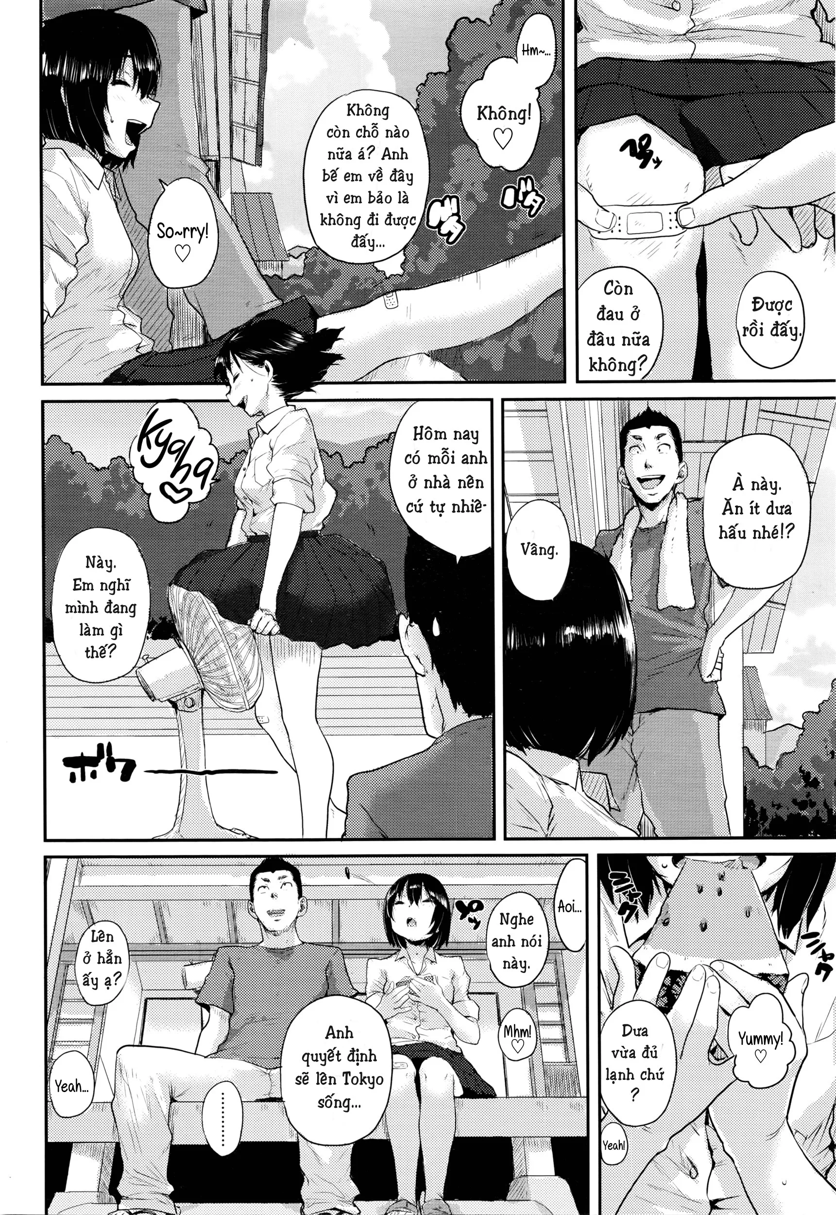 HentaiVN.net - Ảnh 7 - Pháo hoa [Senkou Hanabi; Sparklers] - Chap 1