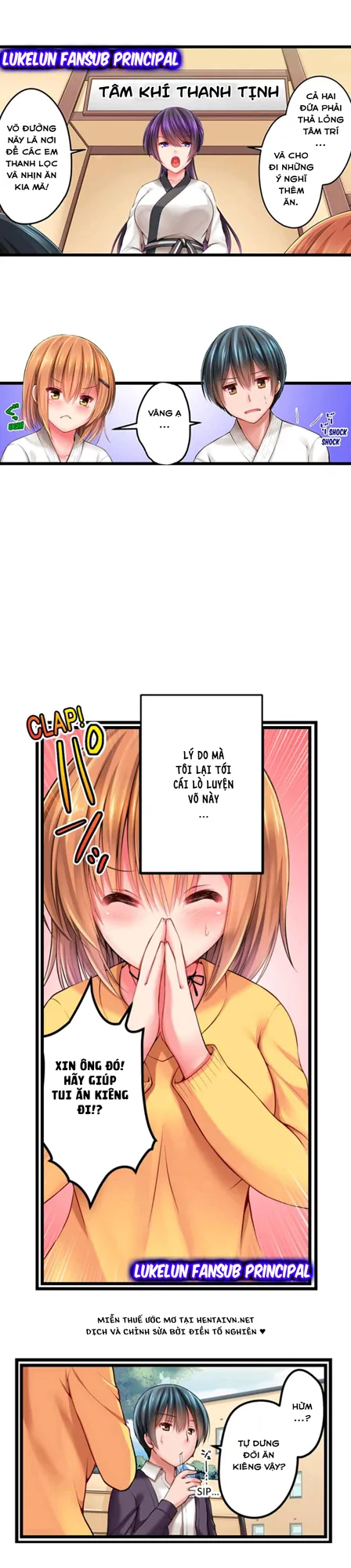 HentaiVN.net - Ảnh 4 - Một Phịch Khi Đói Bằng Mười Phịch Khi No! [Hunger Sex] - Chap 1