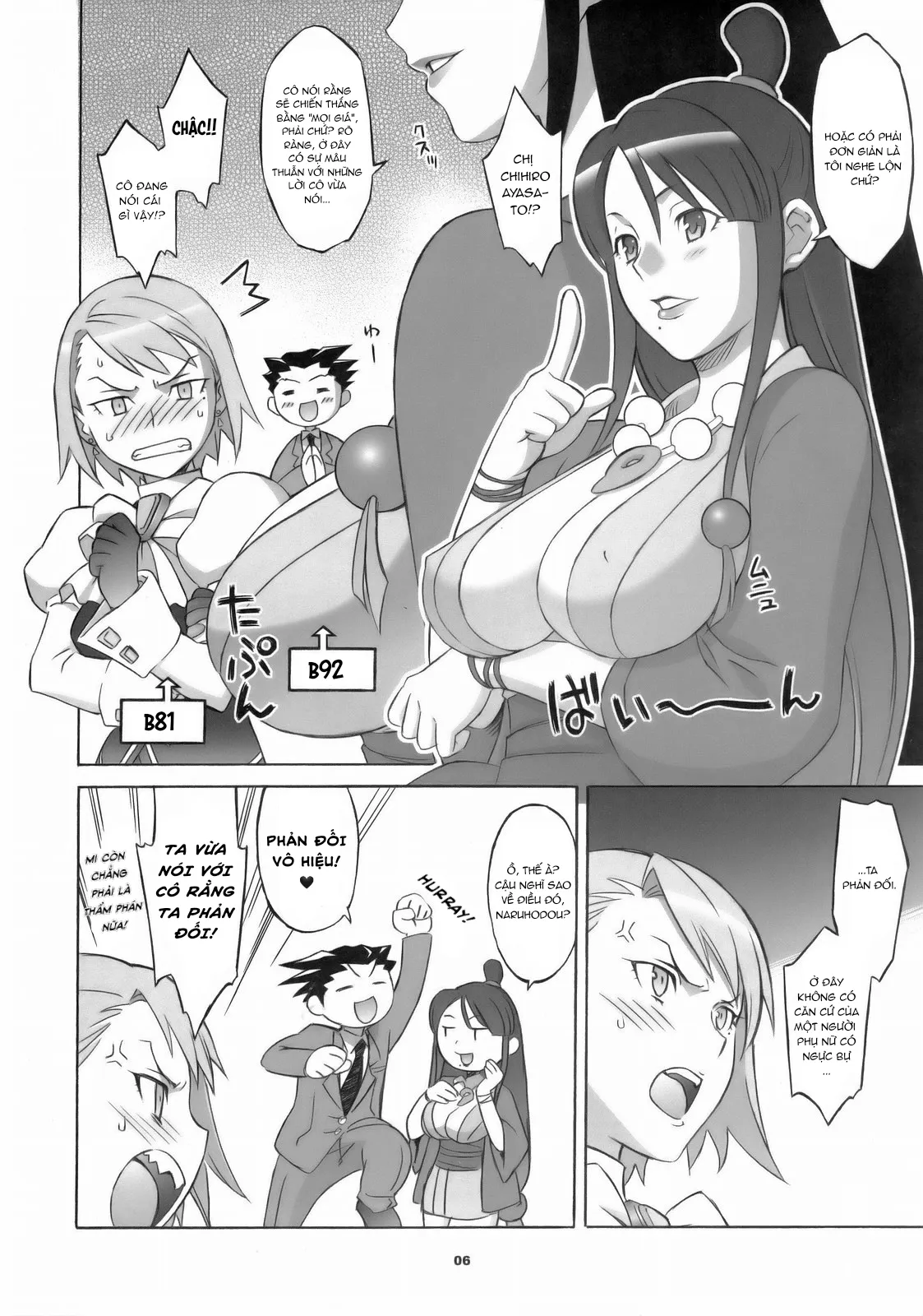 HentaiVN.net - Ảnh 3 - Cuộc chơi trước phiên toà [Gyakuten Shainban] - Chap 1