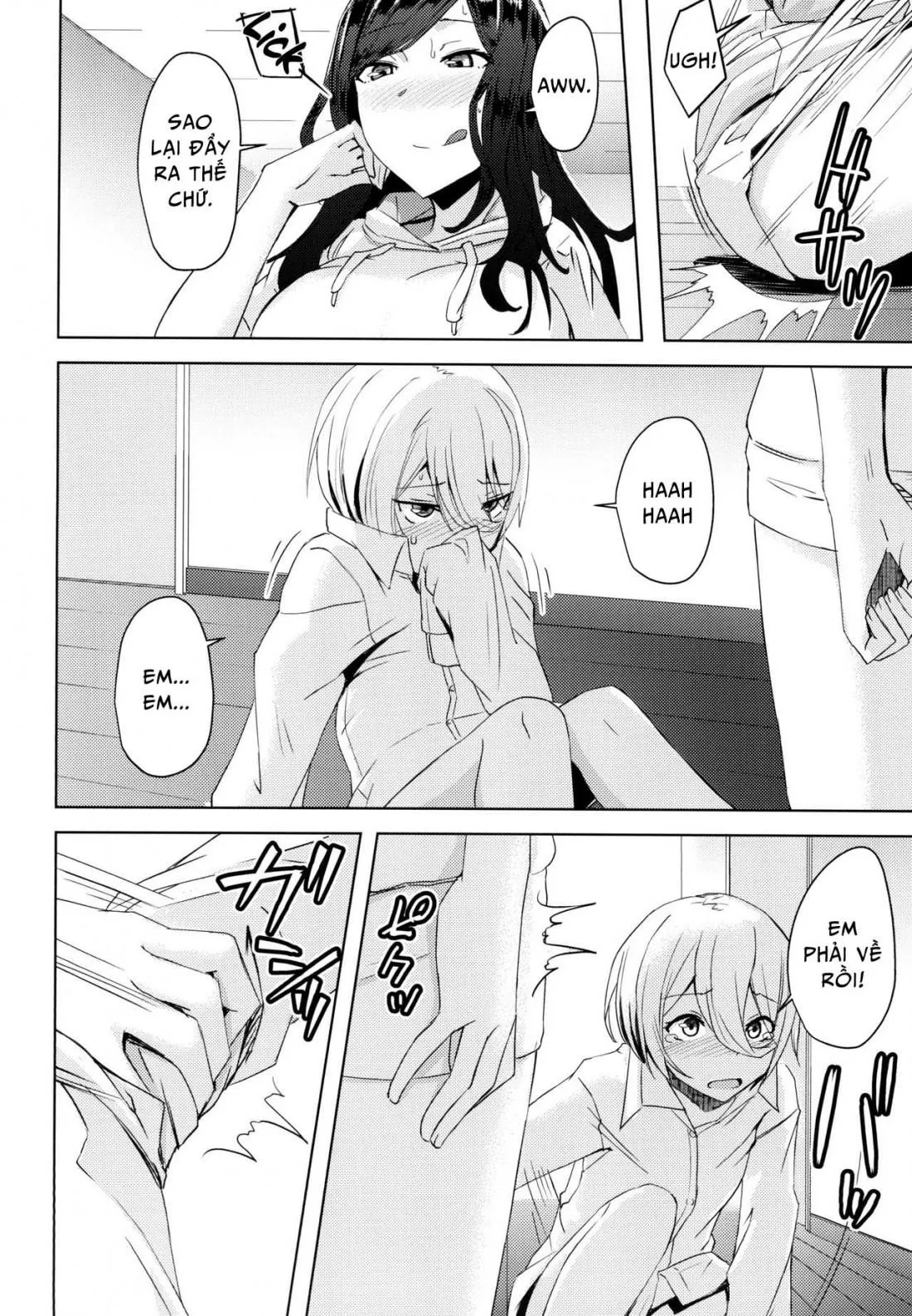HentaiVN.net - Ảnh 13 - Summer Vacation Radio Calisthenics Woman [Natsuyasumi Radio Taisou Onee-san] - Chap 1