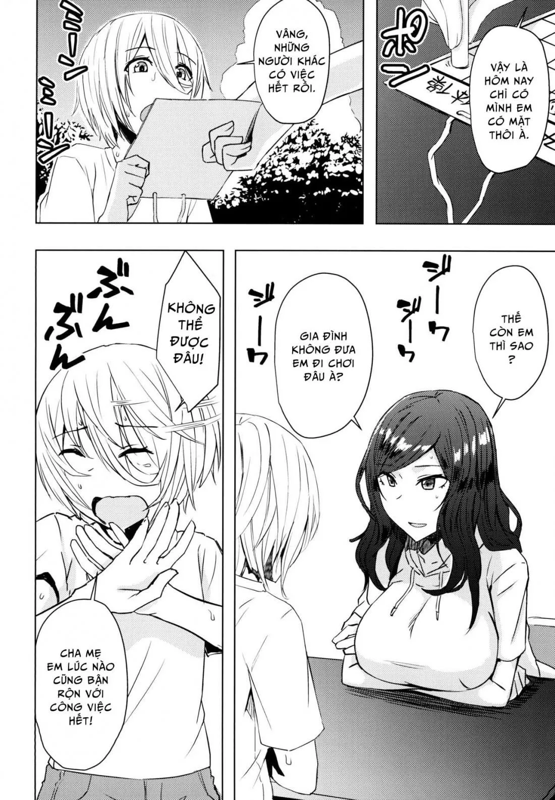 HentaiVN.net - Ảnh 3 - Summer Vacation Radio Calisthenics Woman [Natsuyasumi Radio Taisou Onee-san] - Chap 1