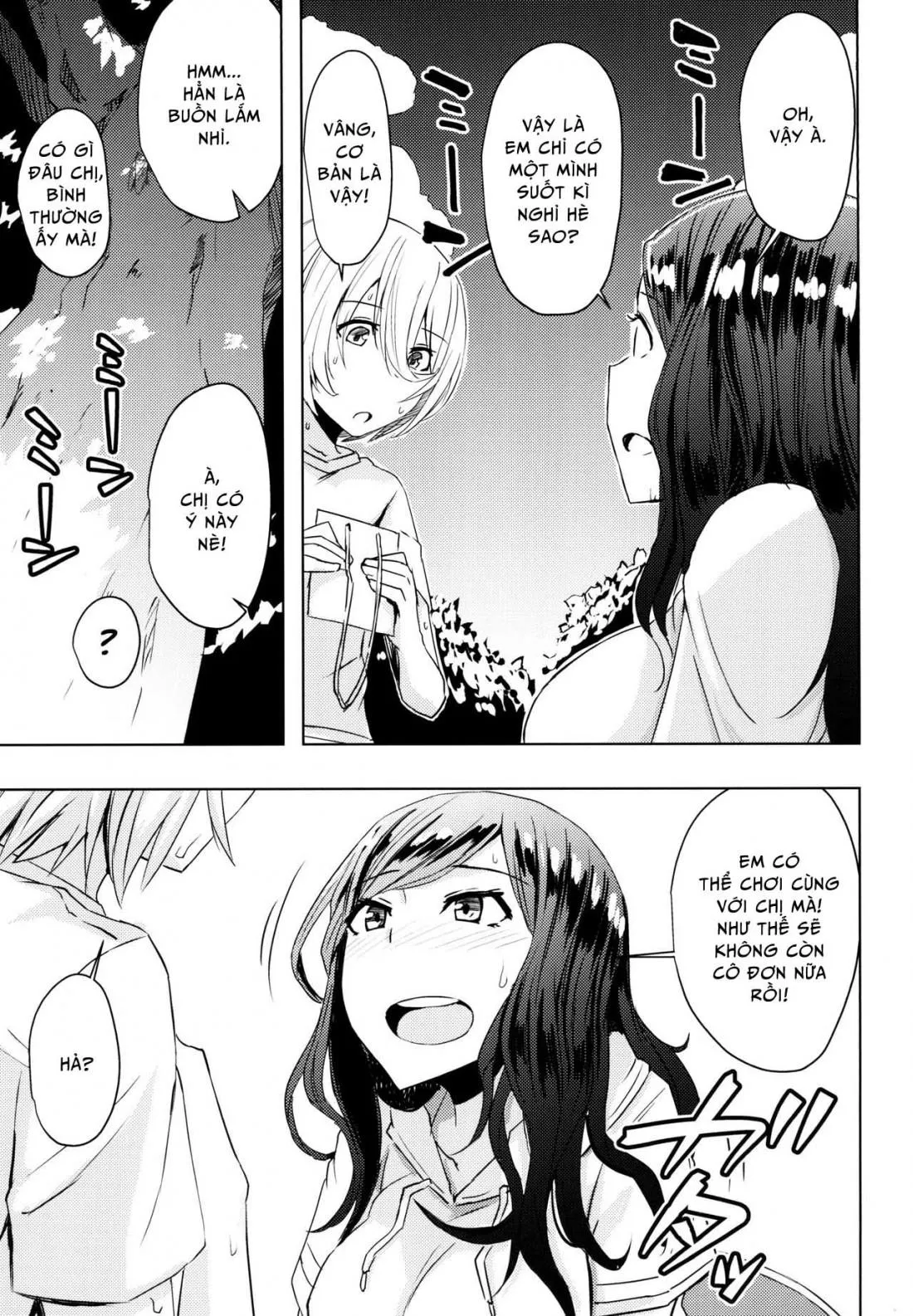 HentaiVN.net - Ảnh 4 - Summer Vacation Radio Calisthenics Woman [Natsuyasumi Radio Taisou Onee-san] - Chap 1
