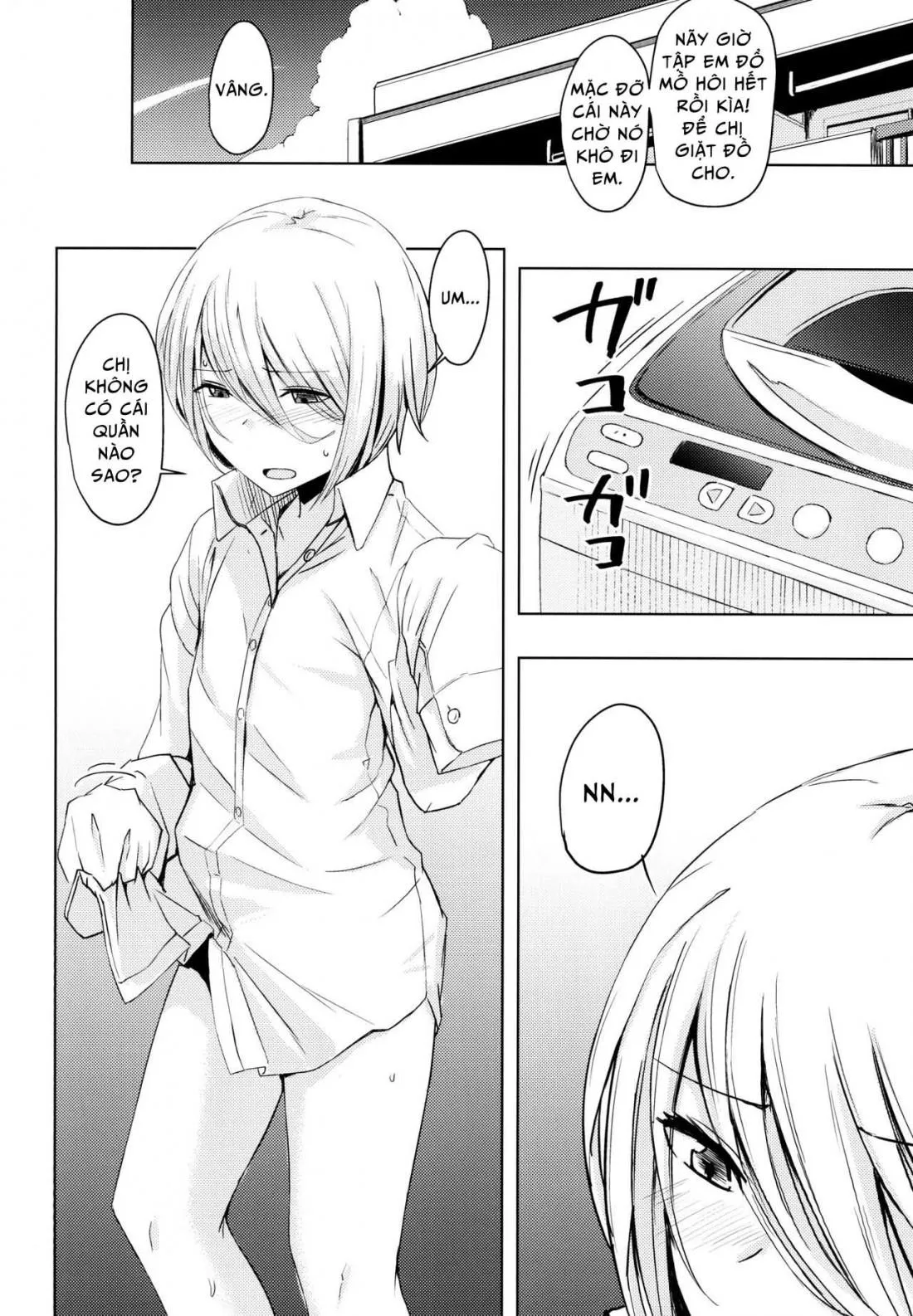 HentaiVN.net - Ảnh 5 - Summer Vacation Radio Calisthenics Woman [Natsuyasumi Radio Taisou Onee-san] - Chap 1