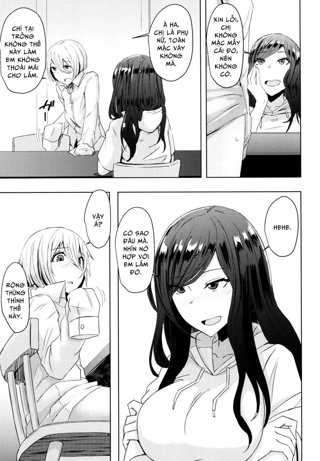 HentaiVN.net - Ảnh 6 - Summer Vacation Radio Calisthenics Woman [Natsuyasumi Radio Taisou Onee-san] - Chap 1