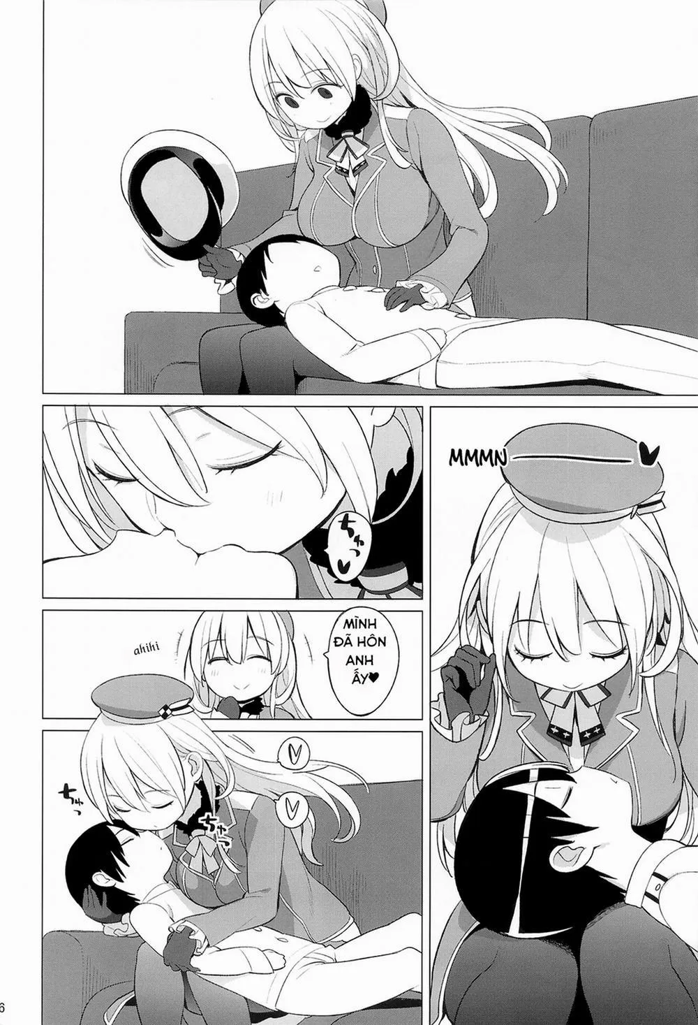 HentaiVN.net - Ảnh 3 - Atago to Chiisana Teitoku-san (Kantai Collection) - Chap 1