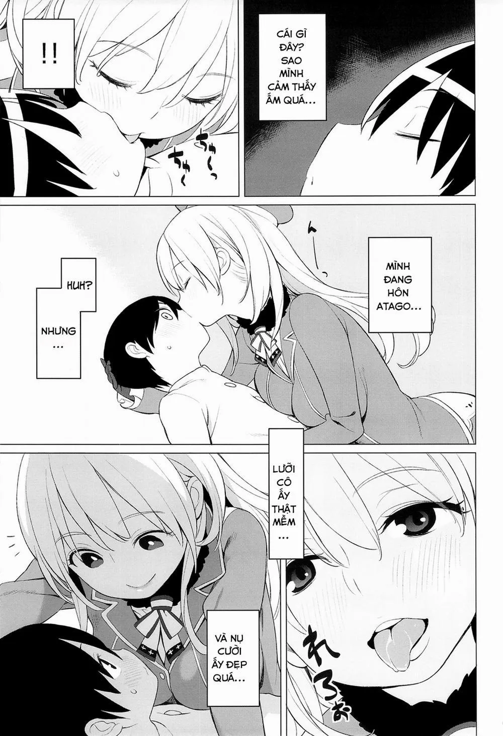 HentaiVN.net - Ảnh 4 - Atago to Chiisana Teitoku-san (Kantai Collection) - Chap 1