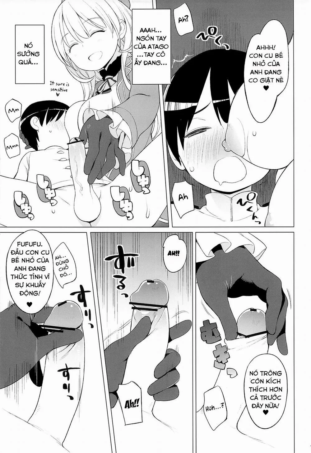 HentaiVN.net - Ảnh 8 - Atago to Chiisana Teitoku-san (Kantai Collection) - Chap 1