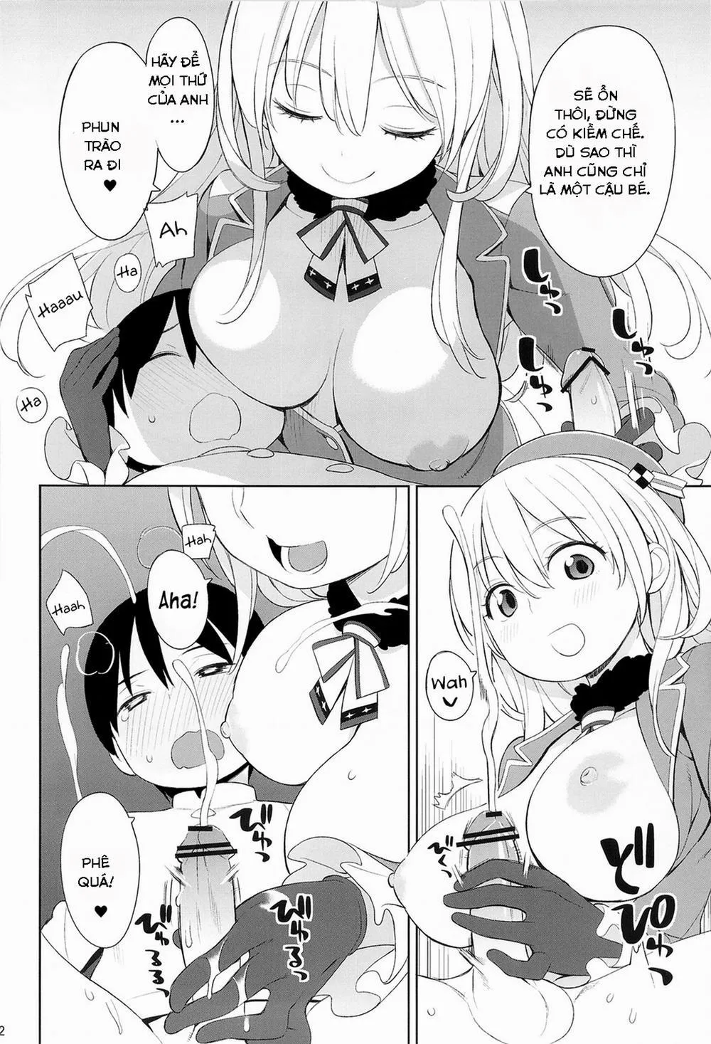 HentaiVN.net - Ảnh 9 - Atago to Chiisana Teitoku-san (Kantai Collection) - Chap 1