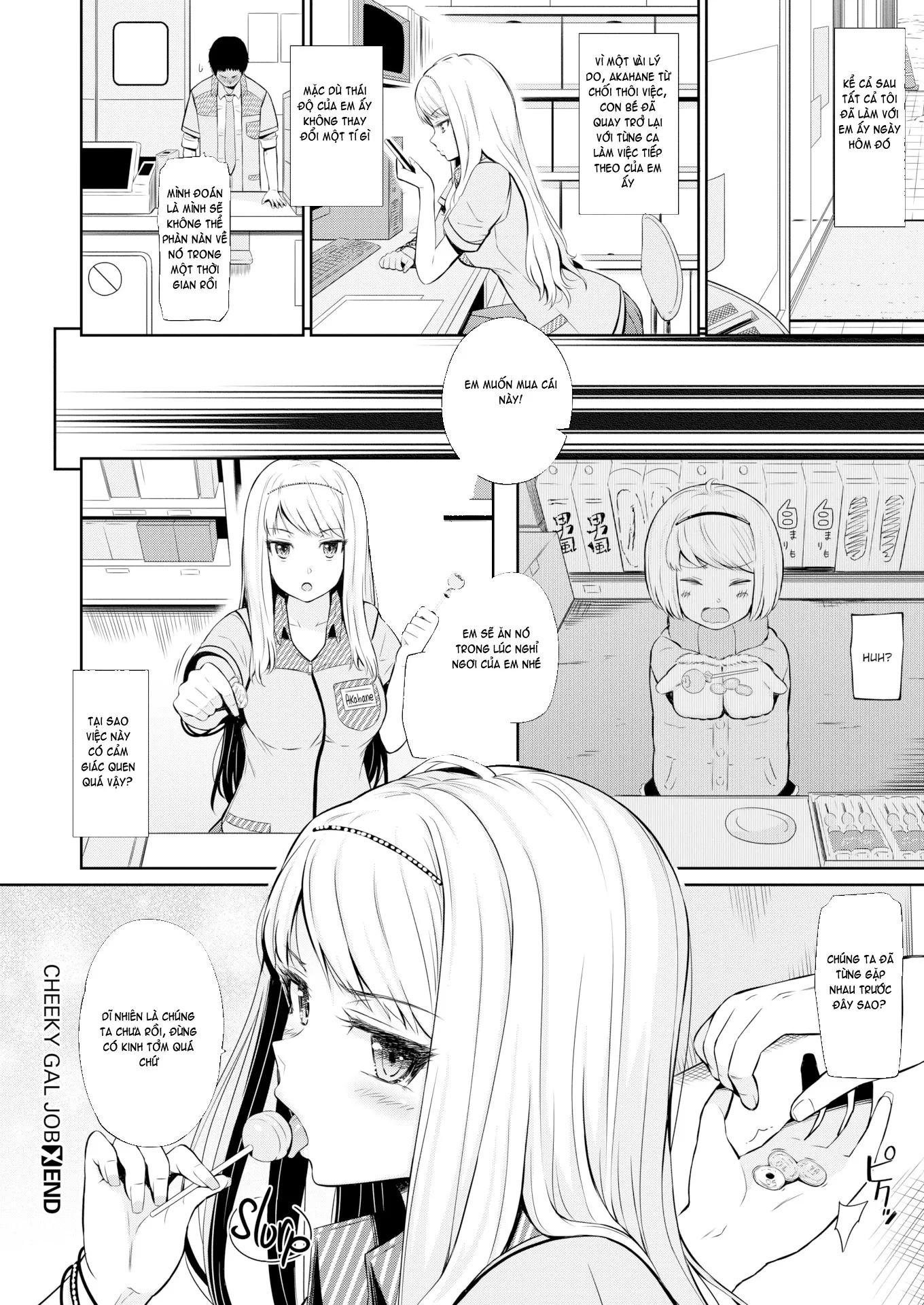 HentaiVN.net - Ảnh 25 - Cheeky Gal Job - Chap 1