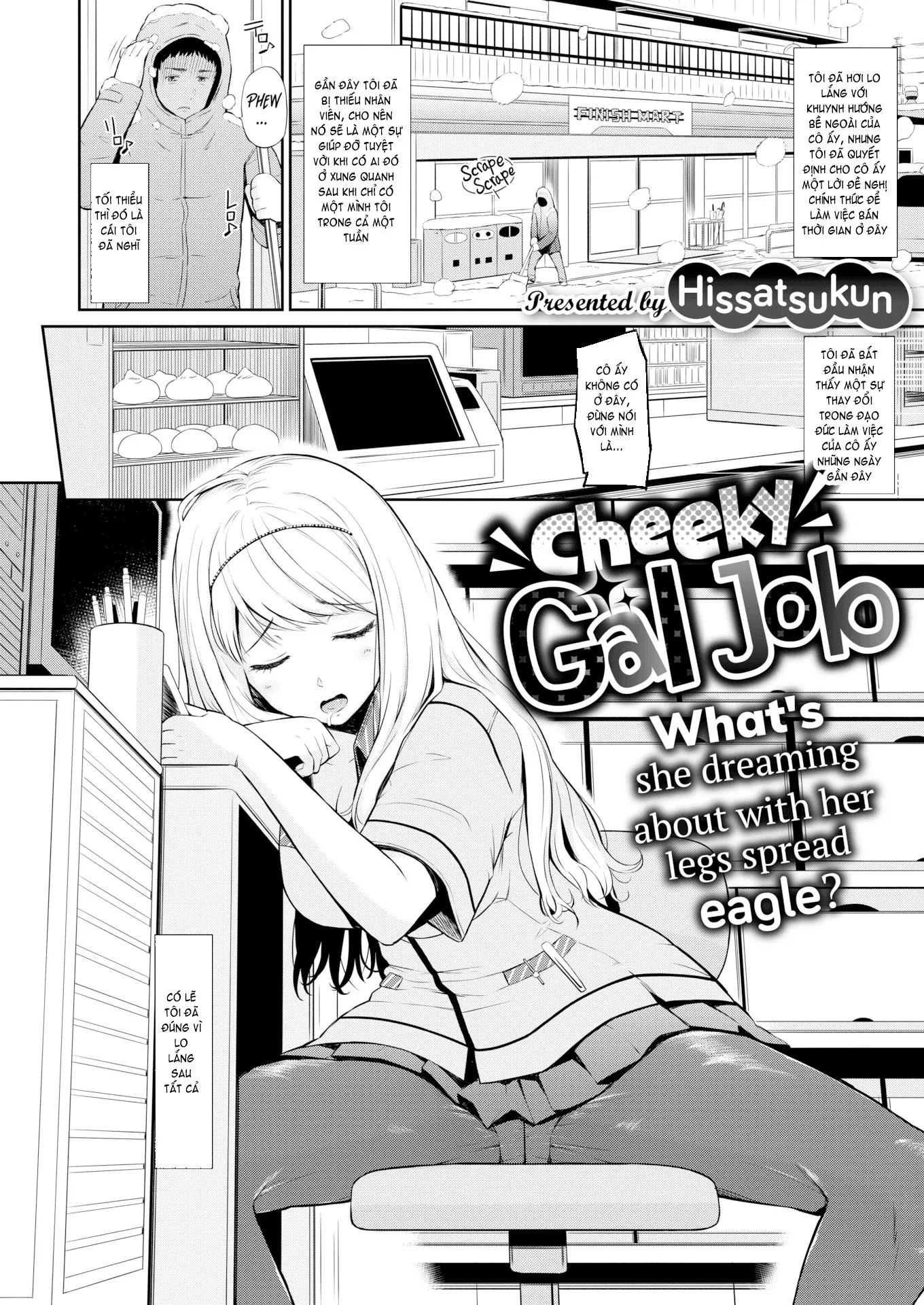 HentaiVN.net - Ảnh 5 - Cheeky Gal Job - Chap 1
