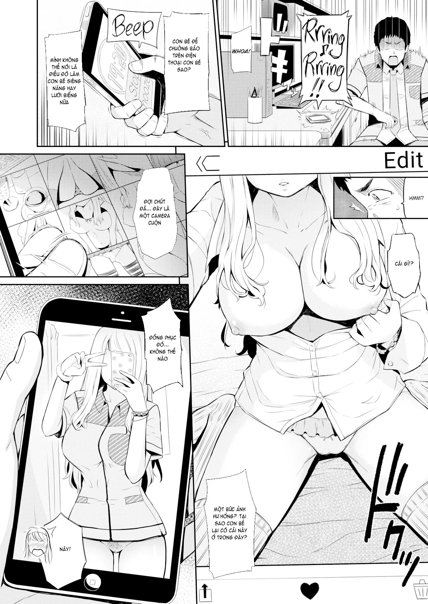 HentaiVN.net - Ảnh 7 - Cheeky Gal Job - Chap 1