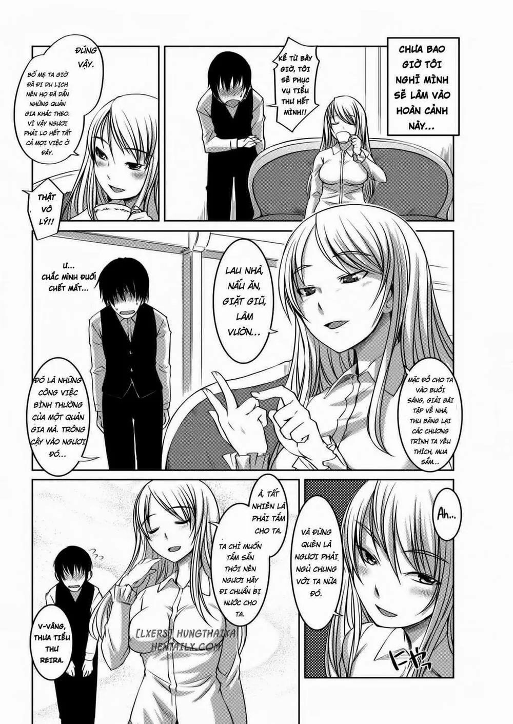 HentaiVN.net - Ảnh 2 - My Lady Loves Bathing - Chap 1