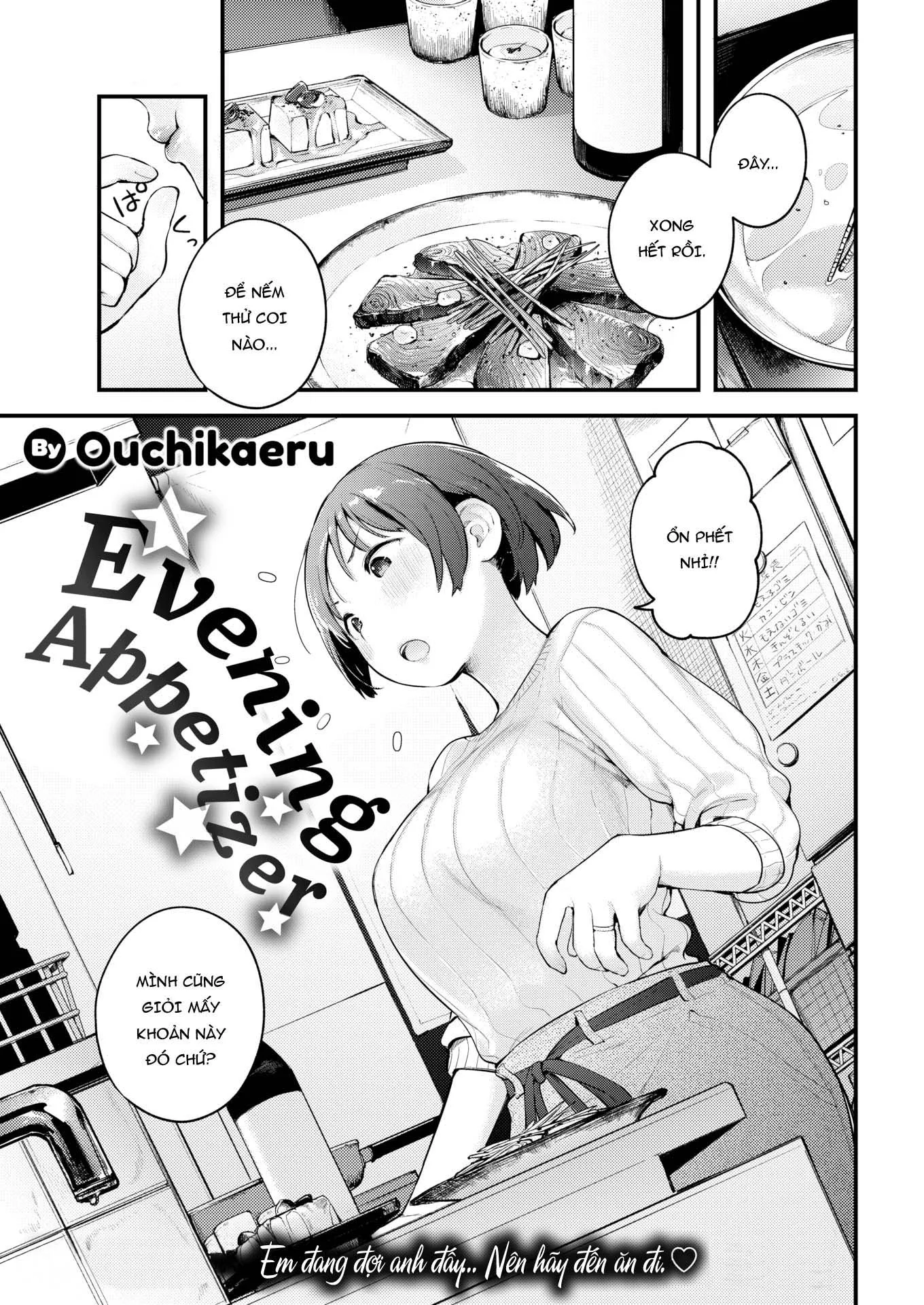 HentaiVN.net - Ảnh 1 - Evening Appetizer - Chap 1