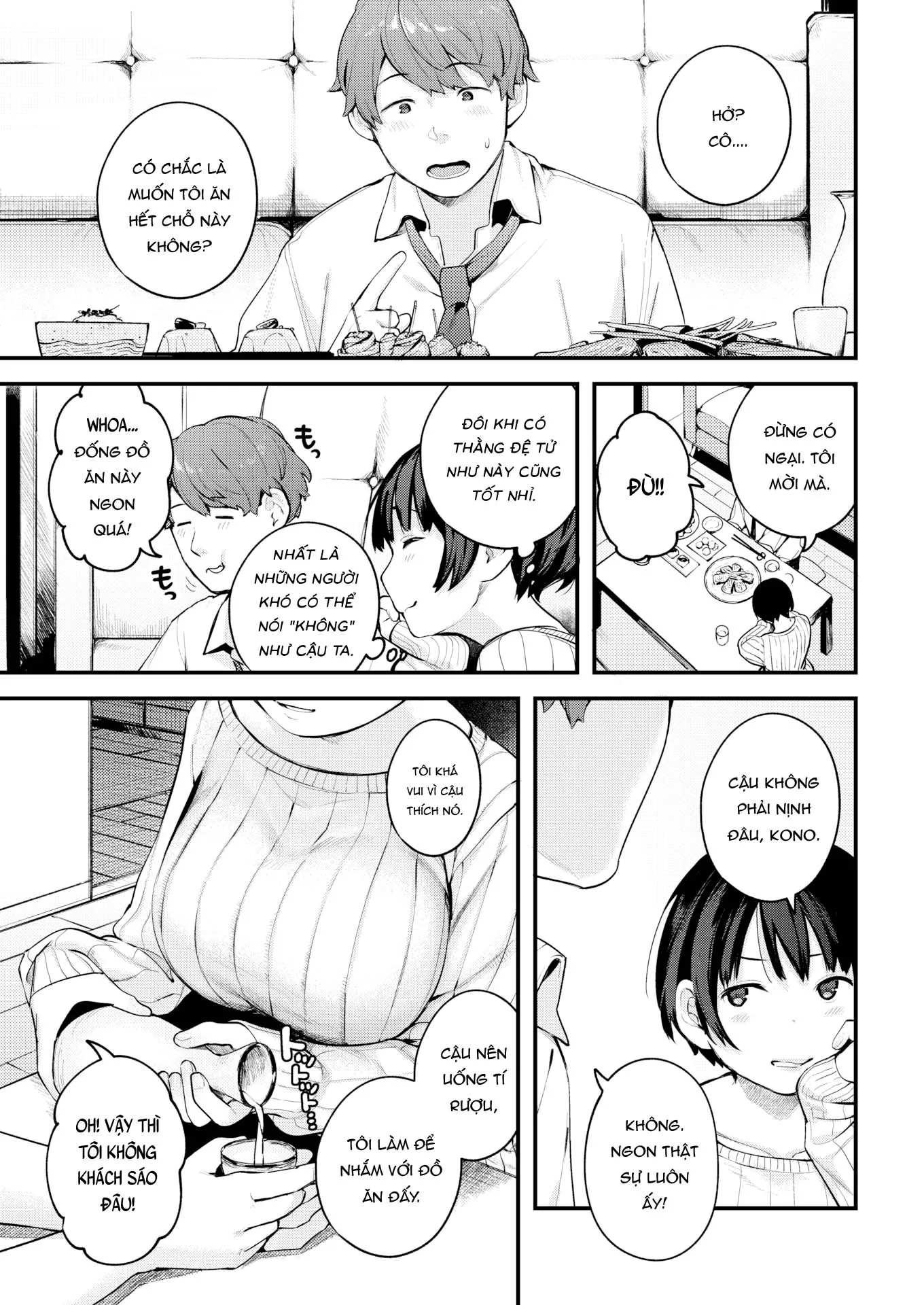 HentaiVN.net - Ảnh 3 - Evening Appetizer - Chap 1
