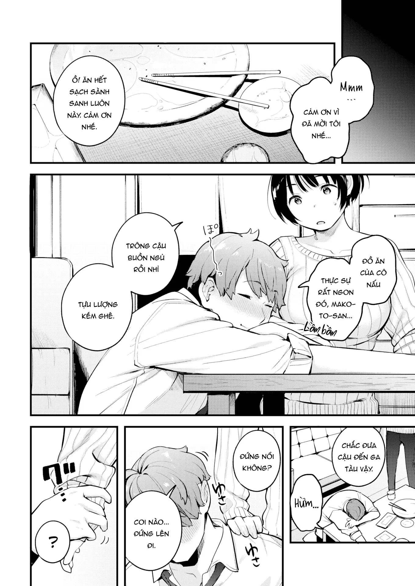 HentaiVN.net - Ảnh 4 - Evening Appetizer - Chap 1