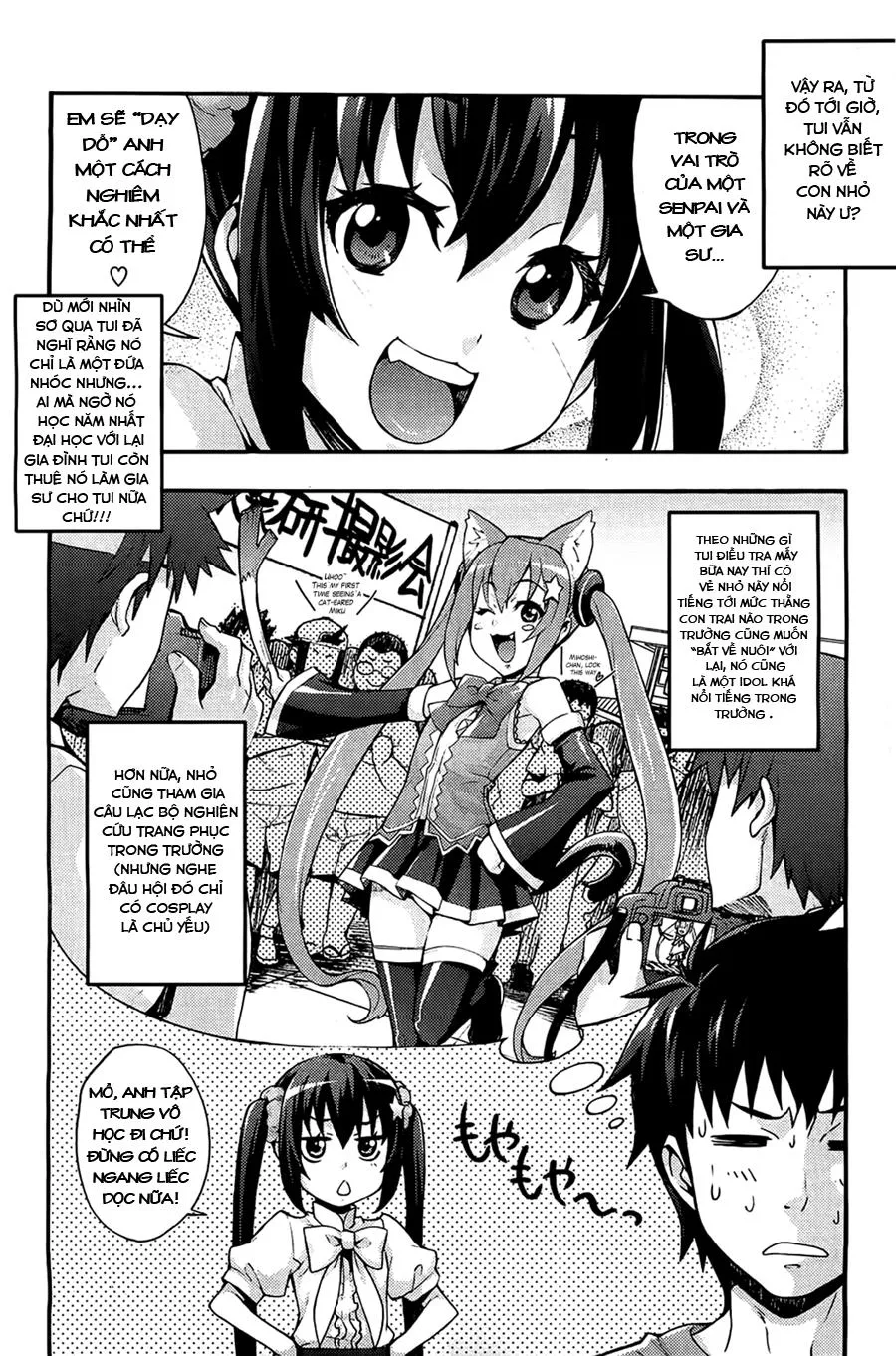HentaiVN.net - Ảnh 5 - Ecchi Tokidoki Obenkyou - Chap 1