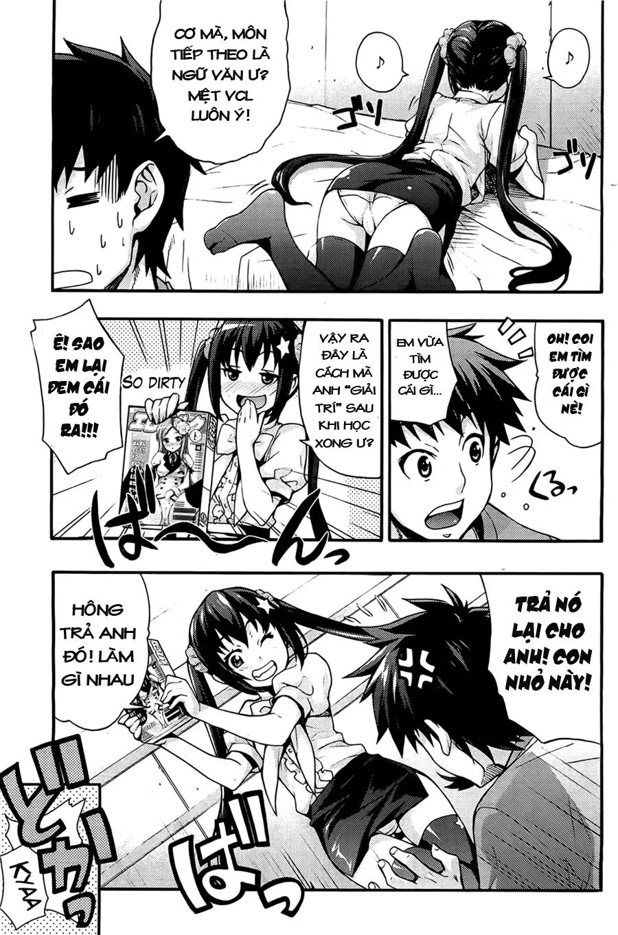 HentaiVN.net - Ảnh 7 - Ecchi Tokidoki Obenkyou - Chap 1