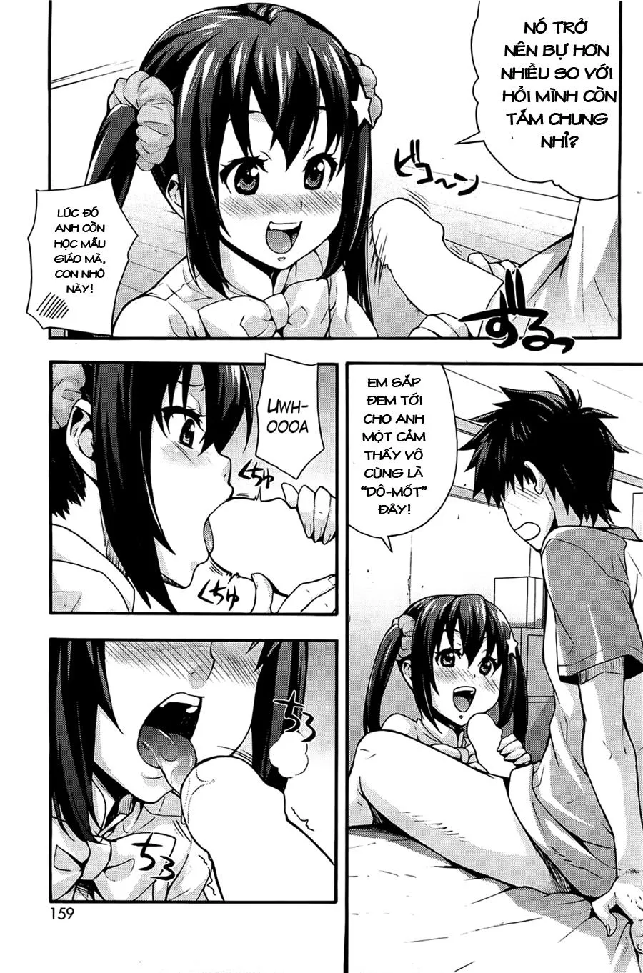 HentaiVN.net - Ảnh 9 - Ecchi Tokidoki Obenkyou - Chap 1
