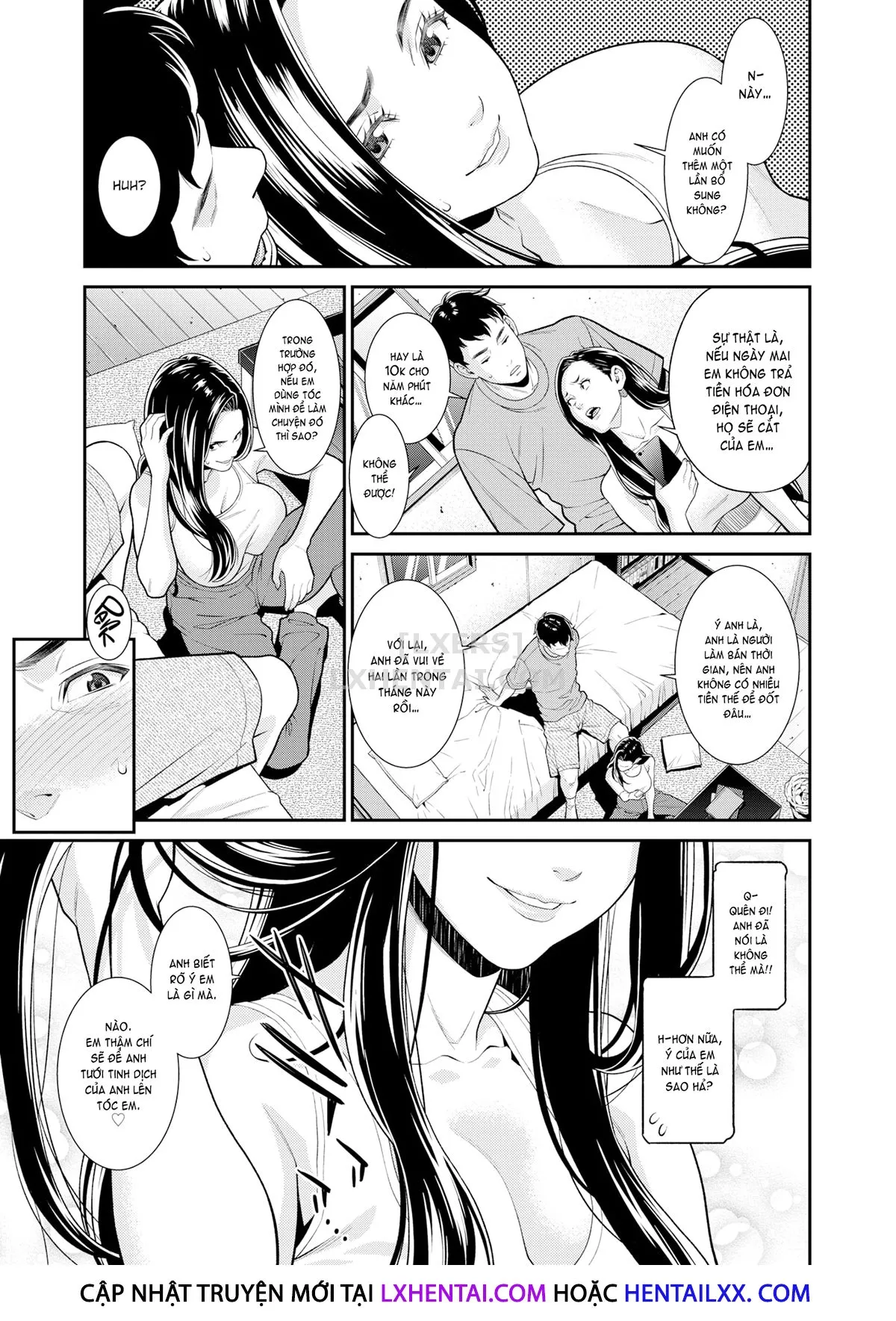 HentaiVN.net - Ảnh 4 - Sweet Hair [Weekly Kairakuten 2020-10] - Chap 1