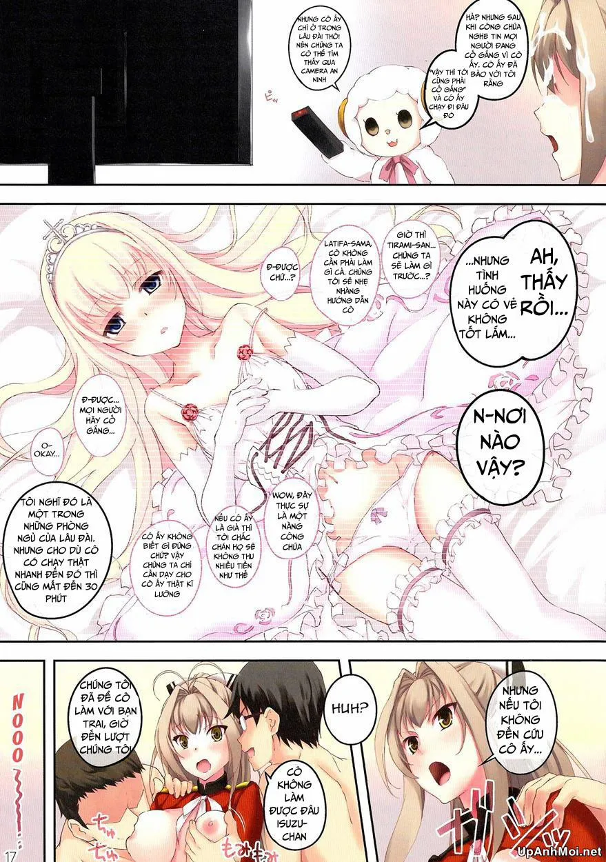 HentaiVN.net - Ảnh 17 - My Beautiful Dark Deranged Fantasy! (Amagi Brilliant Park) - Chap 1