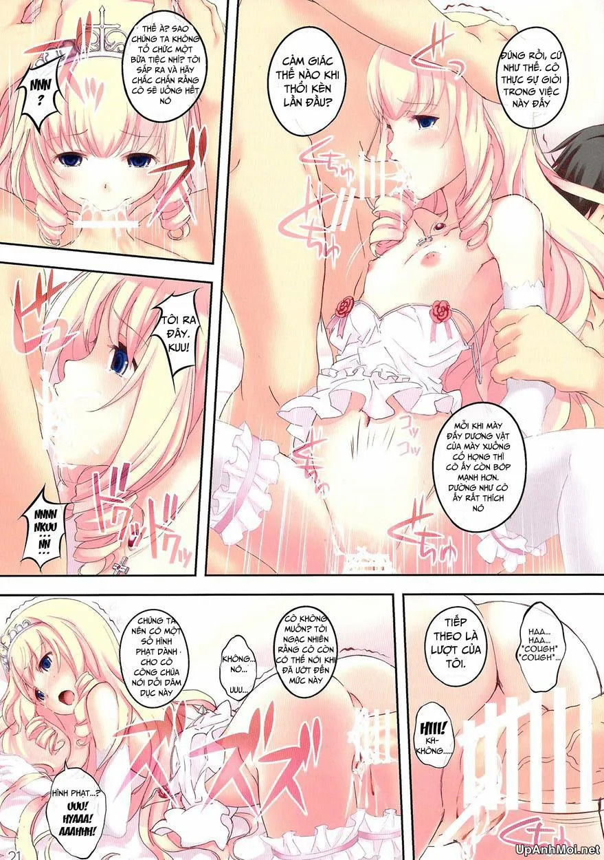 HentaiVN.net - Ảnh 21 - My Beautiful Dark Deranged Fantasy! (Amagi Brilliant Park) - Chap 1