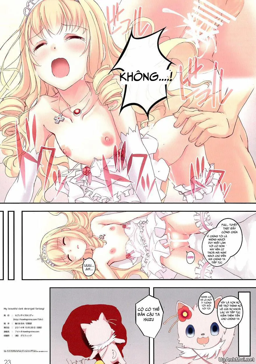 HentaiVN.net - Ảnh 23 - My Beautiful Dark Deranged Fantasy! (Amagi Brilliant Park) - Chap 1