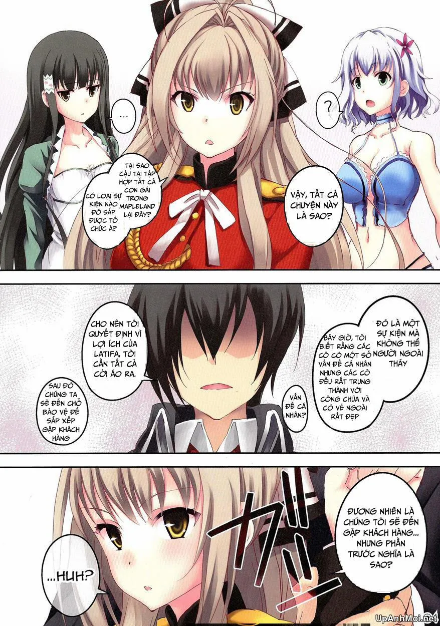 HentaiVN.net - Ảnh 4 - My Beautiful Dark Deranged Fantasy! (Amagi Brilliant Park) - Chap 1