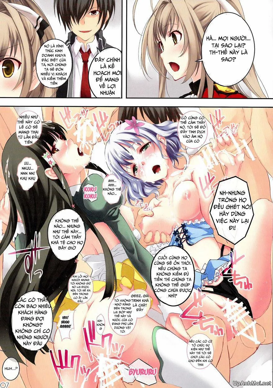 HentaiVN.net - Ảnh 7 - My Beautiful Dark Deranged Fantasy! (Amagi Brilliant Park) - Chap 1