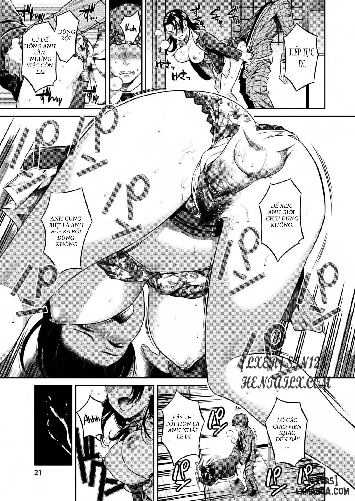 HentaiVN.net - Ảnh 11 - Section Chief Kitahara’s Milking Duty - Chap 1