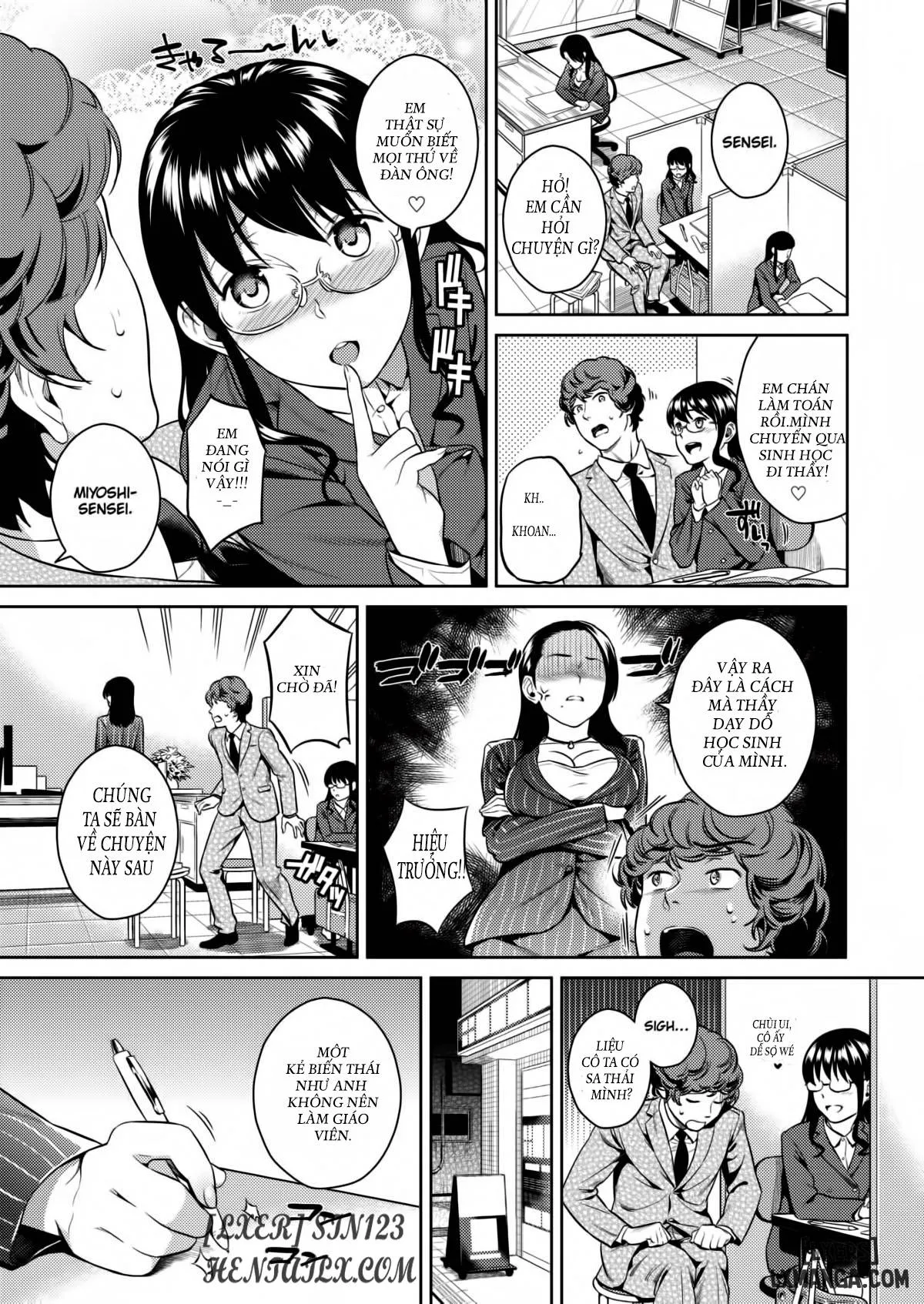 HentaiVN.net - Ảnh 3 - Section Chief Kitahara’s Milking Duty - Chap 1