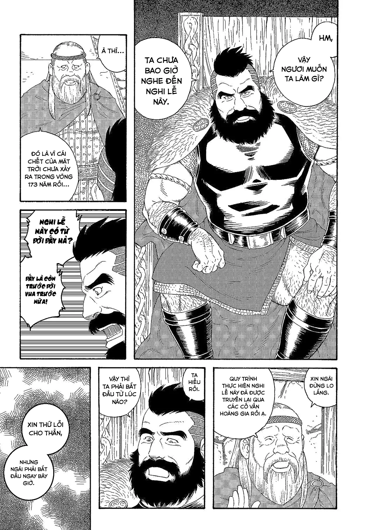 HentaiVN.net - Ảnh 4 - Vua Mặt Trời [Nichirin no Ou; The King of the Sun] - Chap 1