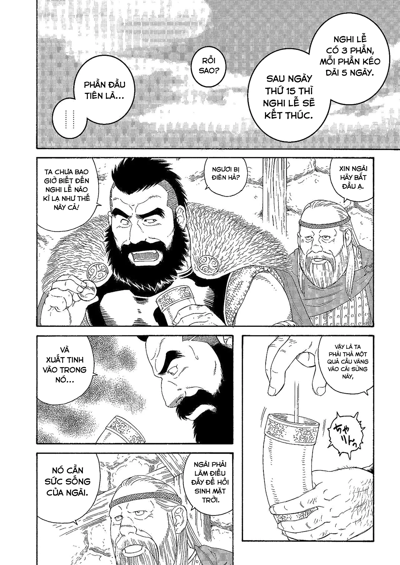 HentaiVN.net - Ảnh 5 - Vua Mặt Trời [Nichirin no Ou; The King of the Sun] - Chap 1