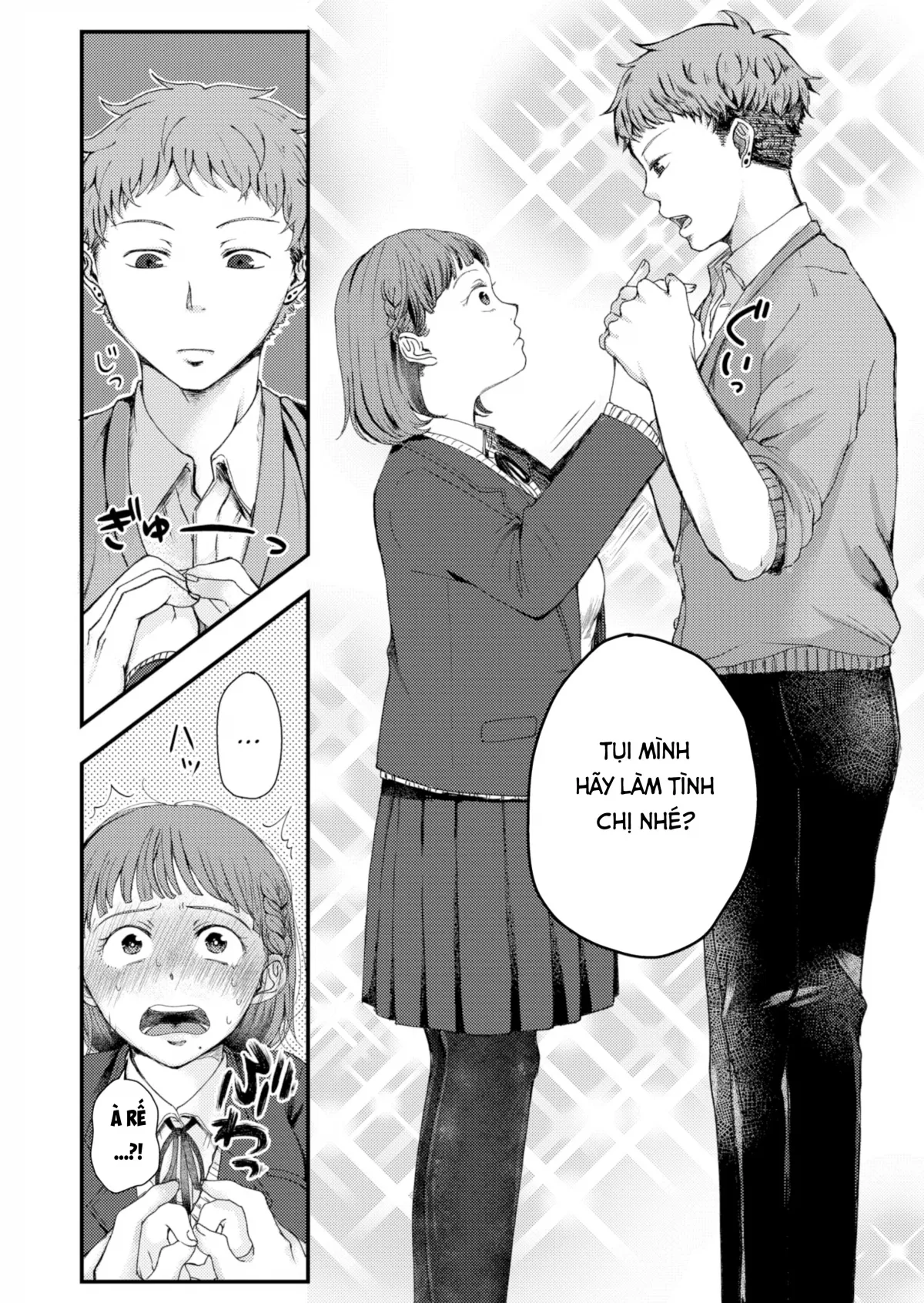 HentaiVN.net - Ảnh 5 - Cậu Chàng Khóa Sau Mà Chị Yêu... [The Junior I Like] - Chap 1