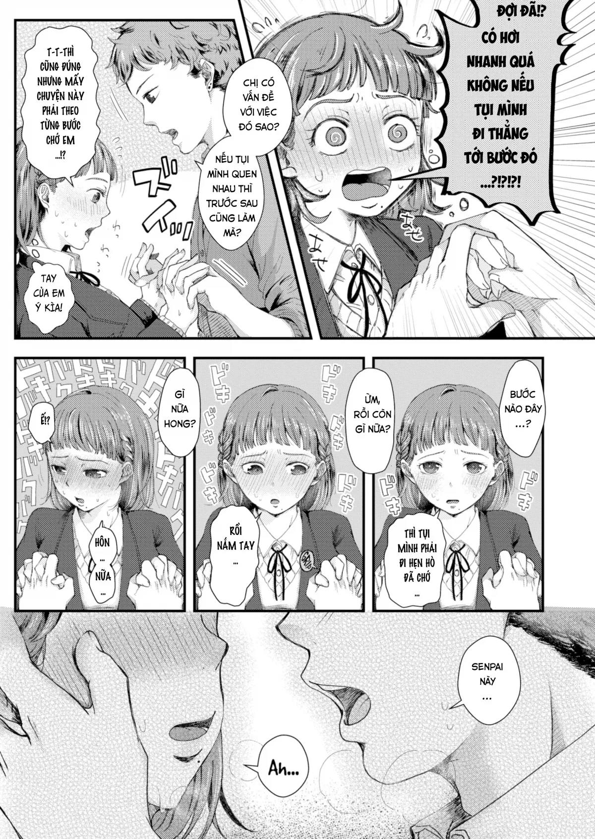 HentaiVN.net - Ảnh 6 - Cậu Chàng Khóa Sau Mà Chị Yêu... [The Junior I Like] - Chap 1