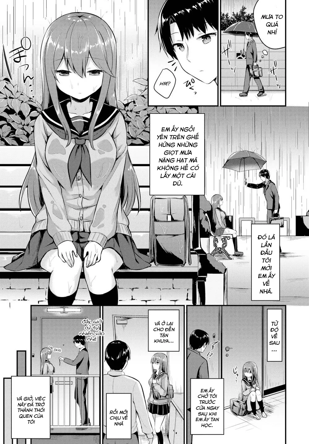 HentaiVN.net - Ảnh 4 - Em cần anh bảo vệ [Shelter] - Chap 1