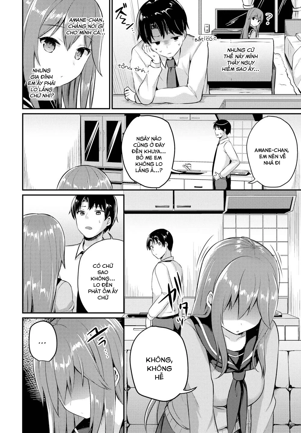 HentaiVN.net - Ảnh 5 - Em cần anh bảo vệ [Shelter] - Chap 1
