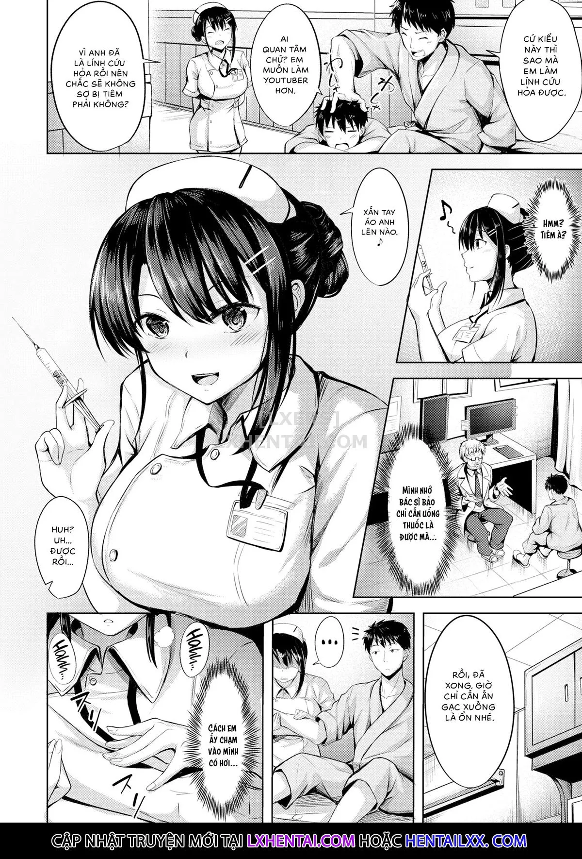 HentaiVN.net - Ảnh 3 - When You Wish Upon a Nurse [Comic Kairakuten BEAST 2020-06] - Chap 1