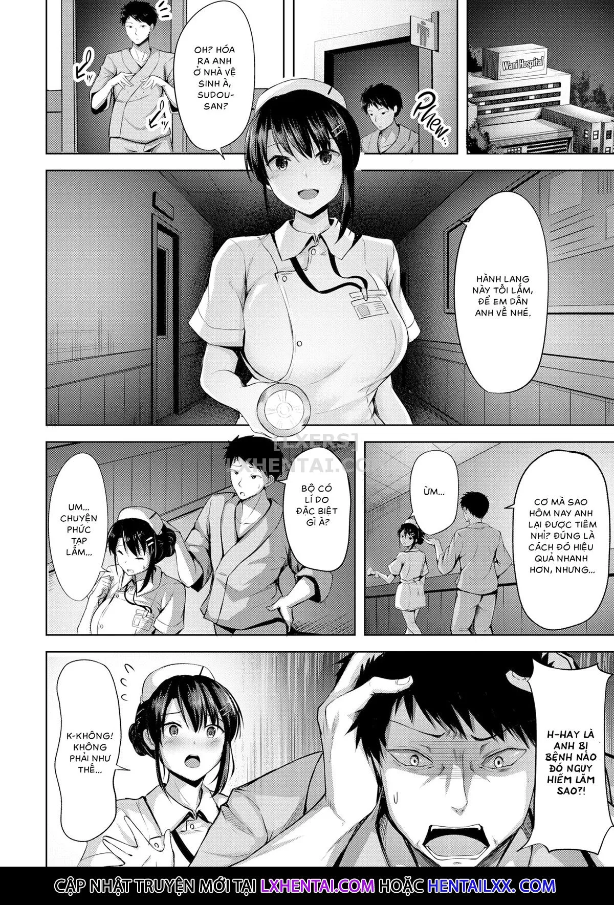 HentaiVN.net - Ảnh 5 - When You Wish Upon a Nurse [Comic Kairakuten BEAST 2020-06] - Chap 1