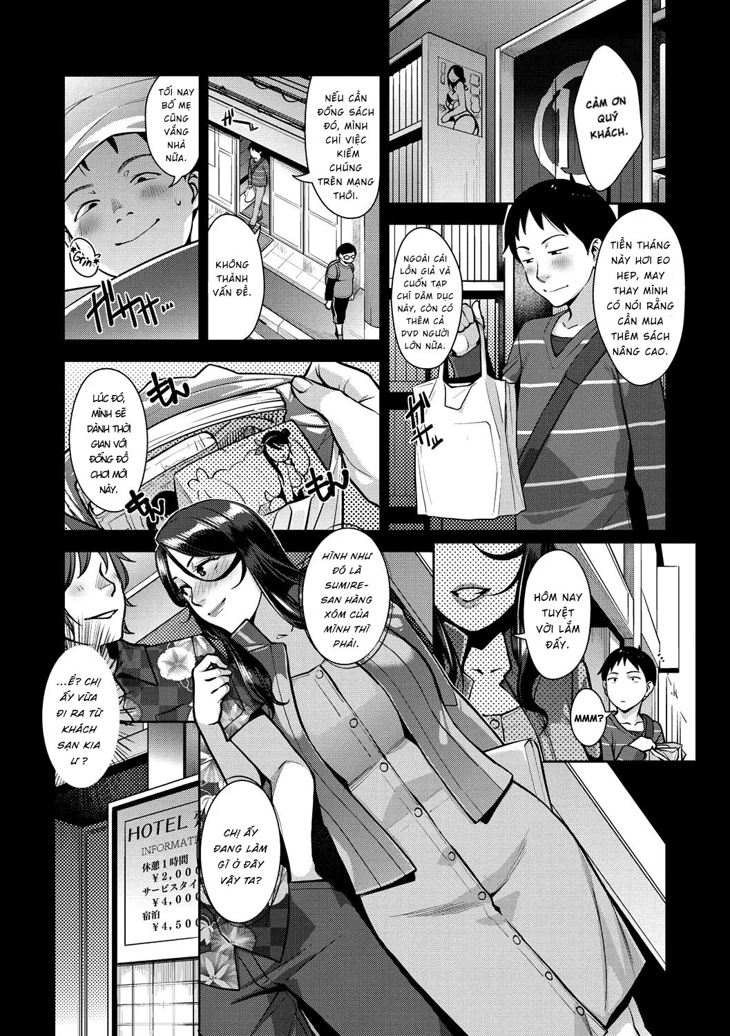 HentaiVN.net - Ảnh 4 - Cơn Mưa Bất Chợt [Amazarashi; Caught in the rain.] - Chap 1