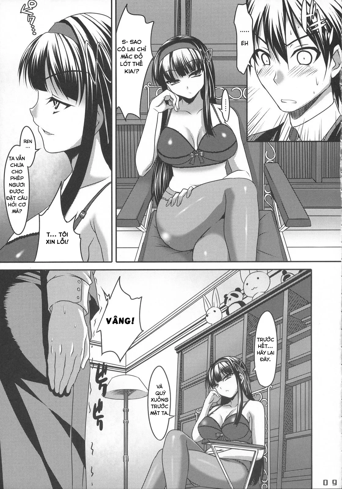 HentaiVN.net - Ảnh 8 - Anh hầu đào hoa và cô chủ dâm đãng [CL-ic #1] - Chap 1