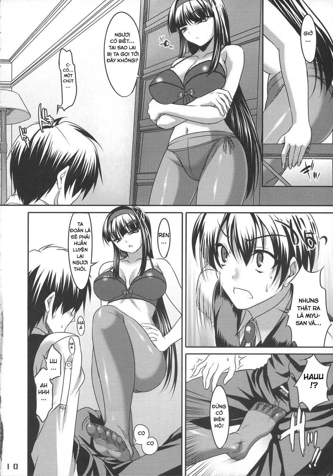 HentaiVN.net - Ảnh 9 - Anh hầu đào hoa và cô chủ dâm đãng [CL-ic #1] - Chap 1