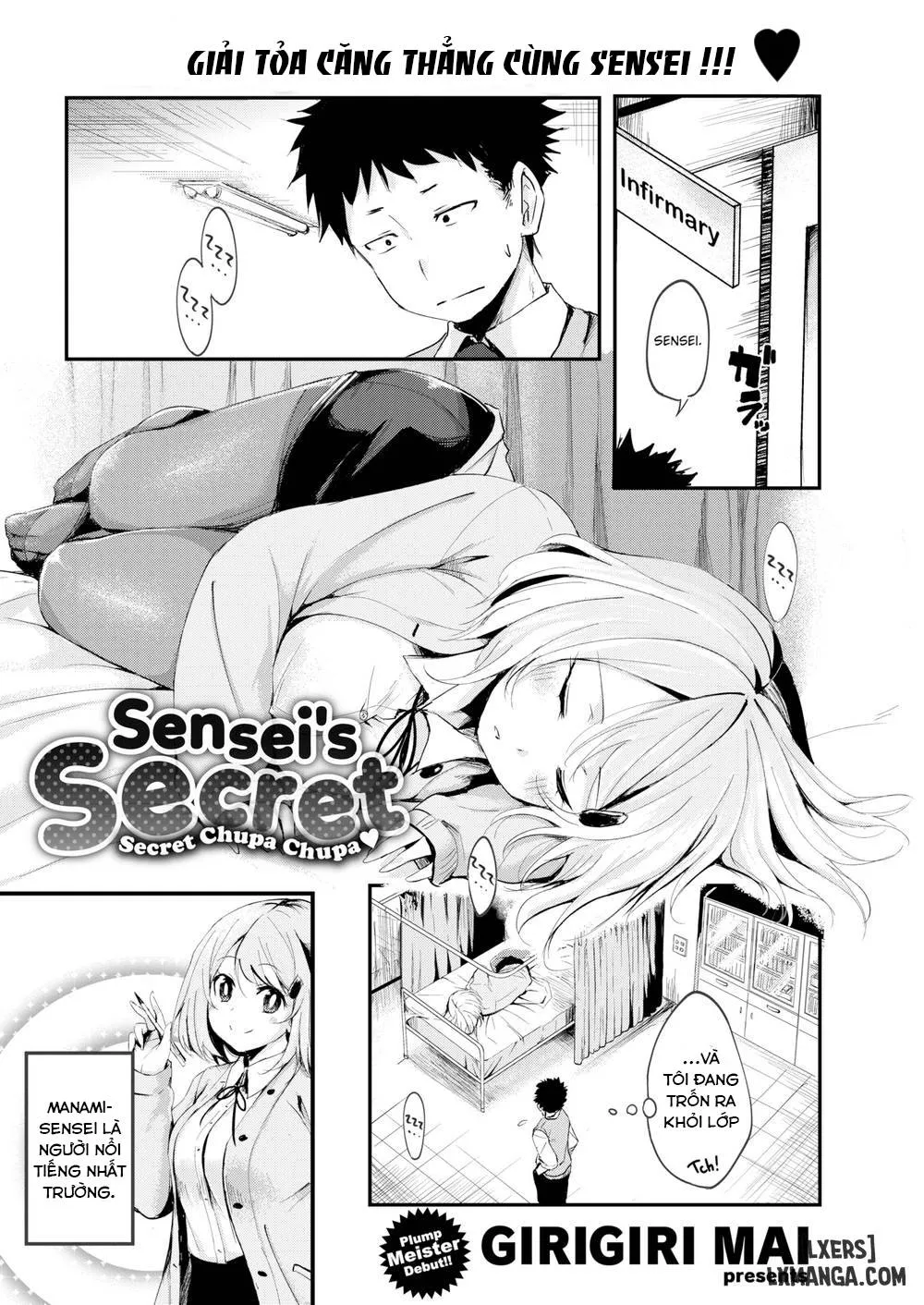 HentaiVN.net - Ảnh 1 - Sensei’s Secret - Chap 1