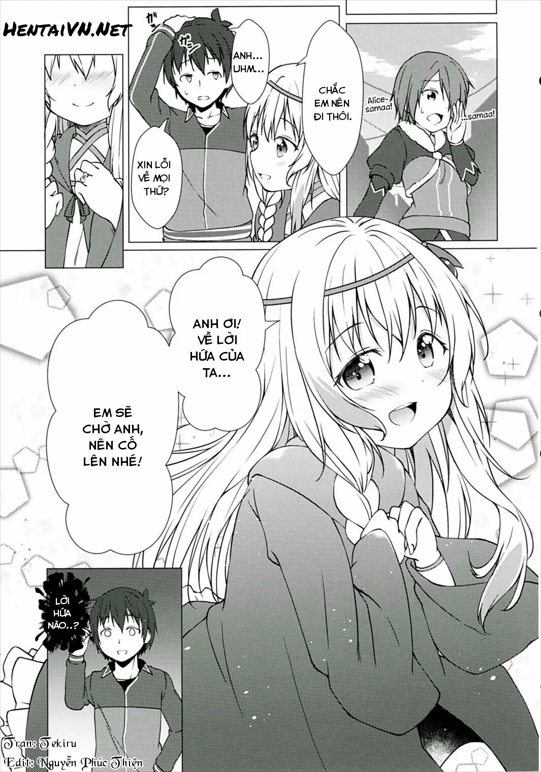 HentaiVN.net - Ảnh 19 - Dear Onii-sama. Please Don't Forget Our Promise (Kono Subarashii Sekai ni Syukufuku o!) - Chap 1