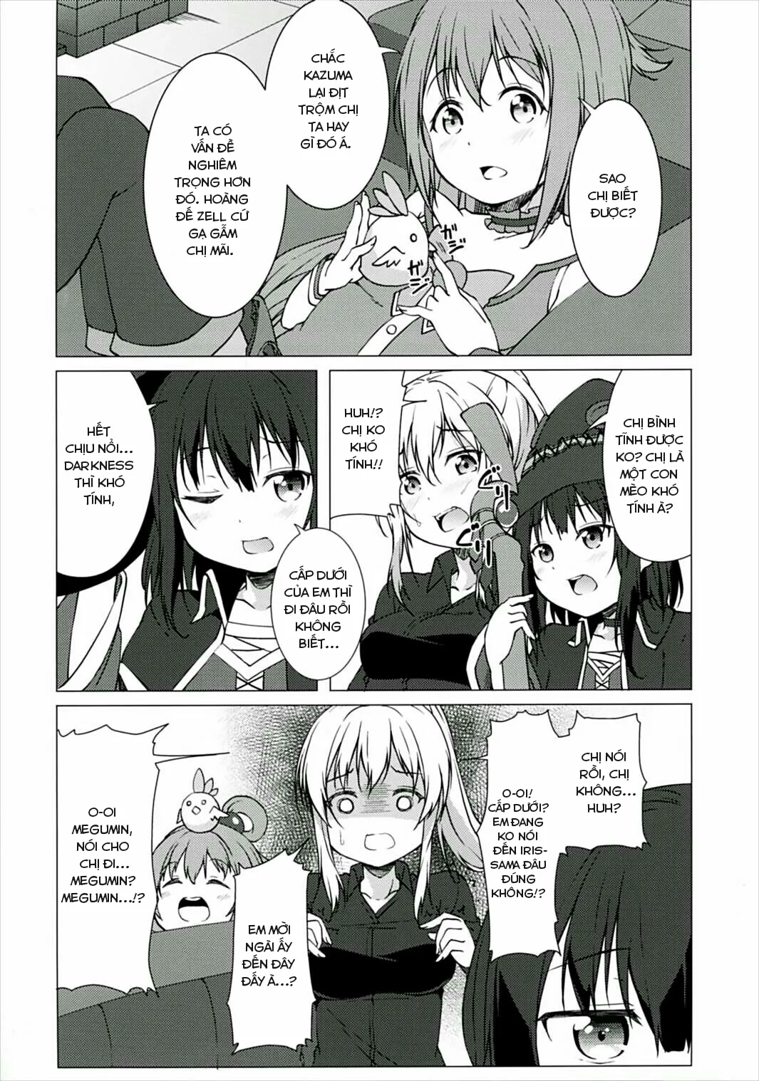 HentaiVN.net - Ảnh 4 - Dear Onii-sama. Please Don't Forget Our Promise (Kono Subarashii Sekai ni Syukufuku o!) - Chap 1