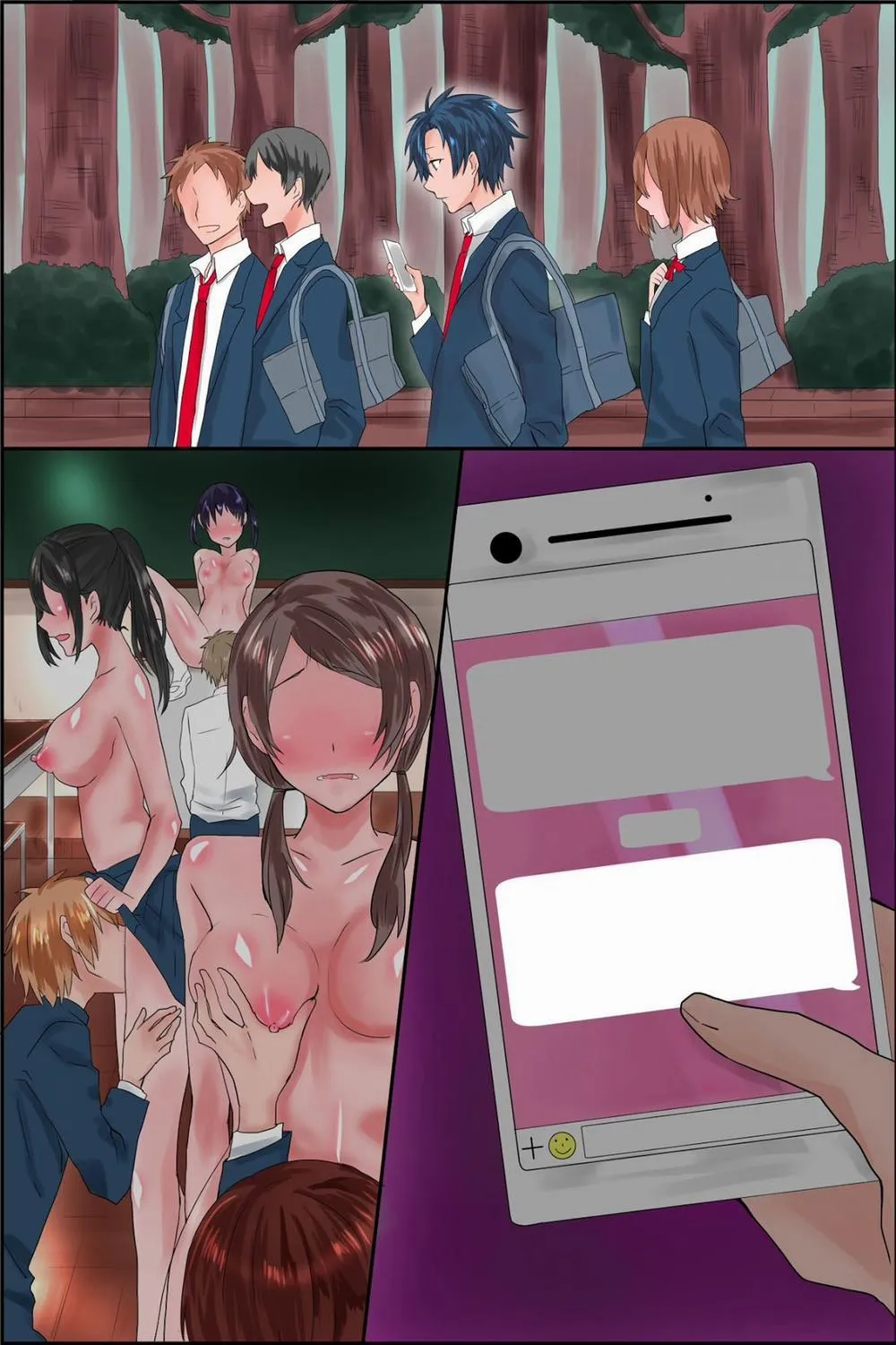 HentaiVN.net - Ảnh 9 - Joushiki Henkan Appli ~ Ore No Kimeta Koto Ni Dare Mo Ga Shitagau Sekai - Chap 1
