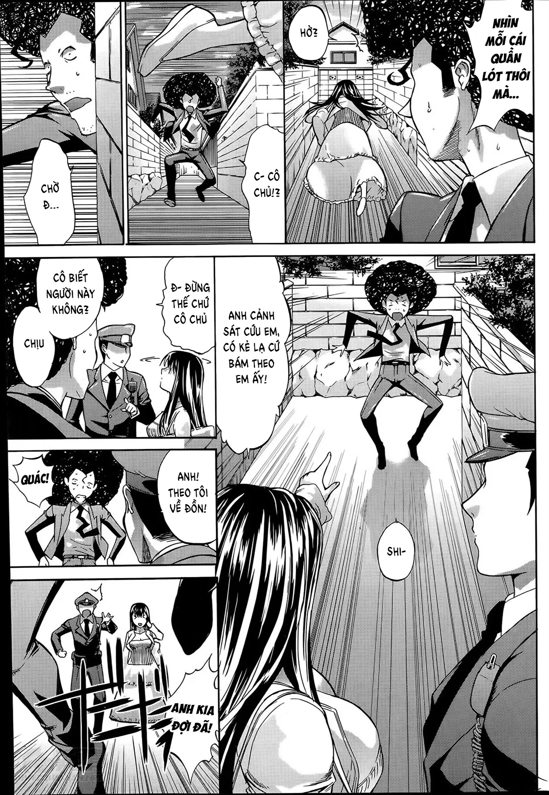 HentaiVN.net - Ảnh 6 - Fuck Or Be Fucked [Hamete Hamerare] - Chap 1