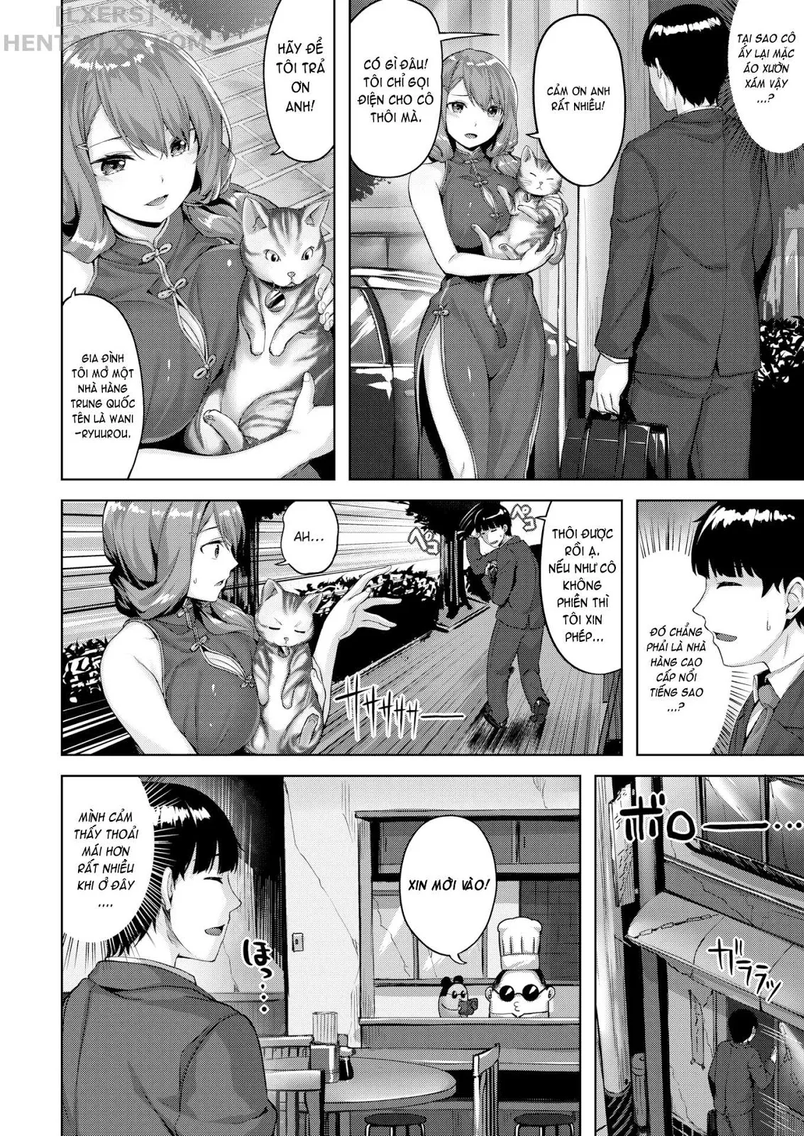 HentaiVN.net - Ảnh 3 - Cat, Rats & China Girls [Comic Kairakuten BEAST 2020-02] - Chap 1